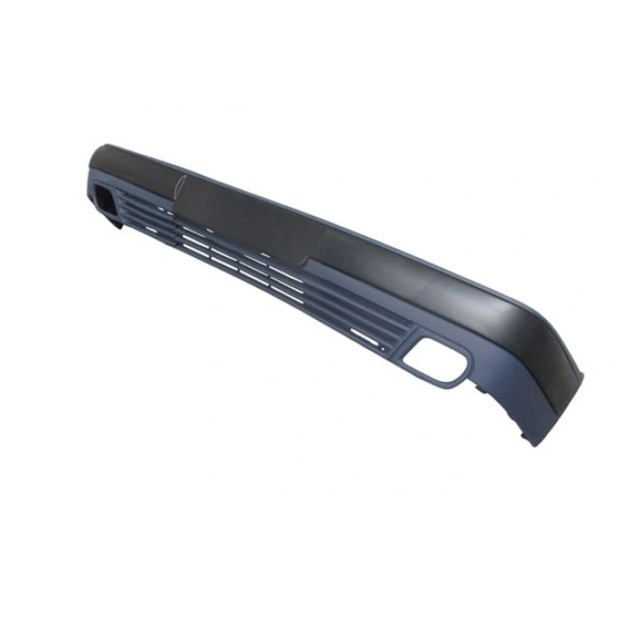 MERCEDES E CLASS- W210- 96/99; ÖN TAMPON GRİ (SİS DELİKLİ/DARBE EMİCİLİ/BANDLI)(ELEGANCE/AVANGARD)