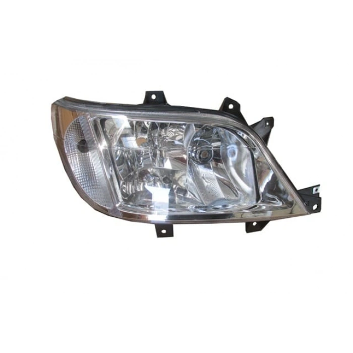 MERCEDES SPRINTER- 03/07; FAR LAMBASI SAĞ ELEKTRİKLİ/MOTORLU SİSLİ/ŞEFFAF CAM (AYFAR) (E MARKLI)