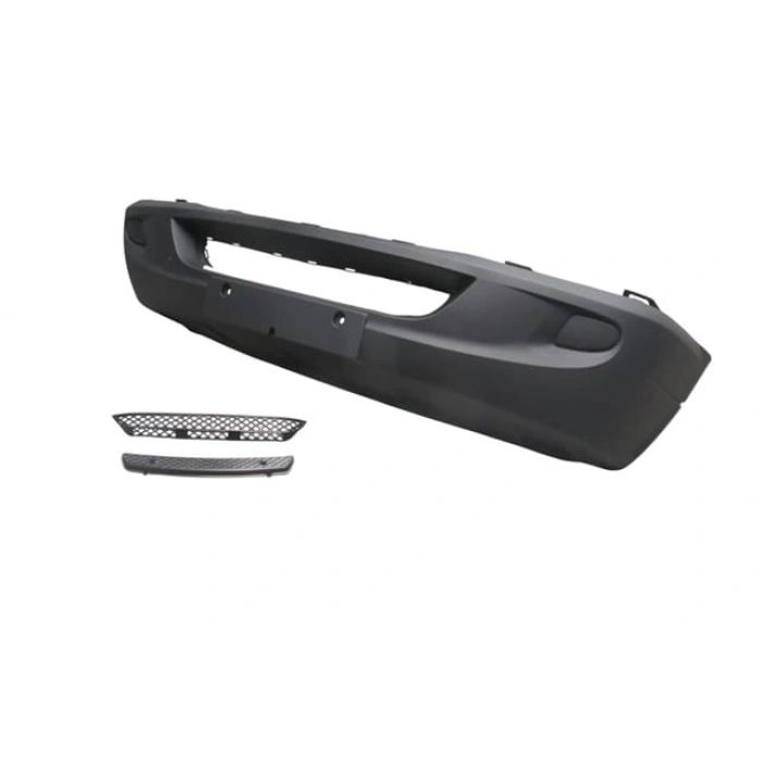 MERCEDES SPRINTER- 07/13; ÖN TAMPON SİYAH (ÇEK DEMİR KAPAKLI/SİS DLİKSİZ/IZGARALI/BASAMAK PLASTİKLİ)