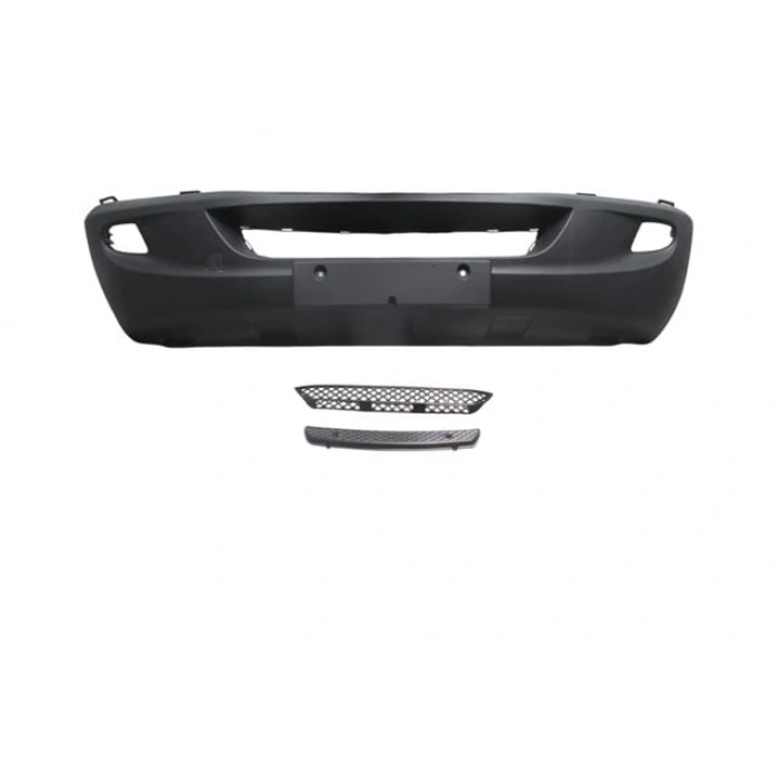 MERCEDES SPRINTER- 07/13; ÖN TAMPON SİYAH (SİS DLİKLİ/IZGARALI/BASAMAK PLASTİKLİ/ÇEKİ DEMİR KAPAKLI)