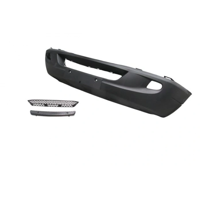 MERCEDES SPRINTER- 07/13; ÖN TAMPON SİYAH (SİS DLİKLİ/IZGARALI/BASAMAK PLASTİKLİ/ÇEKİ DEMİR KAPAKLI)