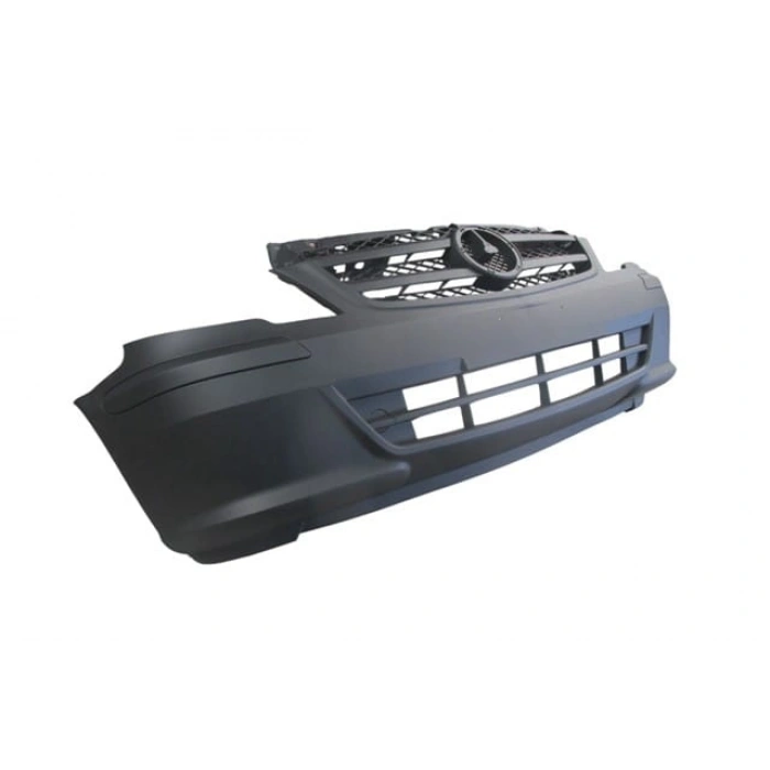 MERCEDES VITO- W639- 11/14; ÖN TAMPON (SİS DELİKSİZ (KENDİNDEN PANJURLU)(BANTLI)