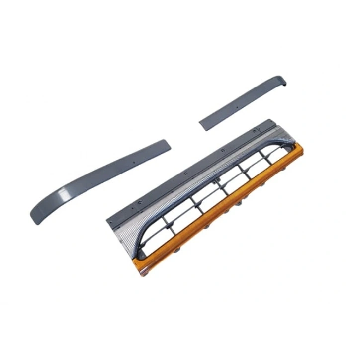 MITSUBISHI CANTER- FE635/659- 98/06; ÖN PANJUR SARI/BEYAZ REFLEKTÖRLÜ KLİPSİZ MITSUBISHI YAZILI)(FPI