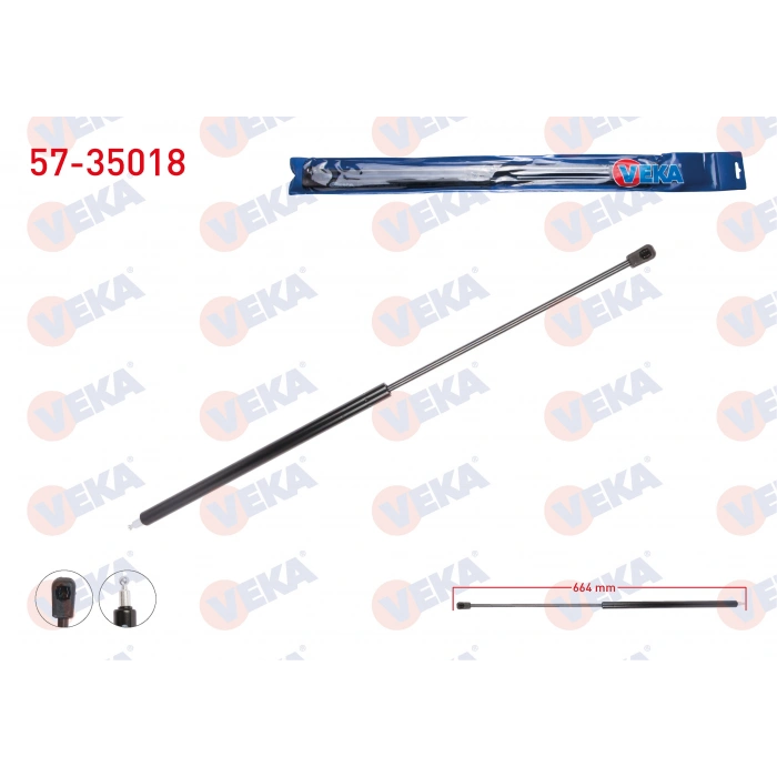 MOTOR KAPUT AMORTISORU 646mm/315N RENAULT MEGANE III (BZ0) 1.5 DCI 2008-2015