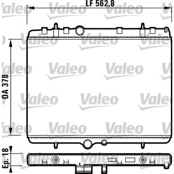 MOTOR RADYATÖRÜ 309 GR SR XS SRI