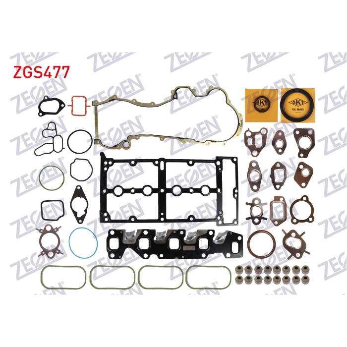 MOTOR TAKIM CONTA KECELI (SKC YOK) EGEA / DOBLO / FIORINO 1.3 MTJ (EURO 6) VITON KECELI YAYLI
