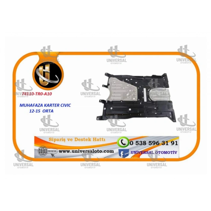MUHAFAZA KARTER CIVIC 12-15 ORTA