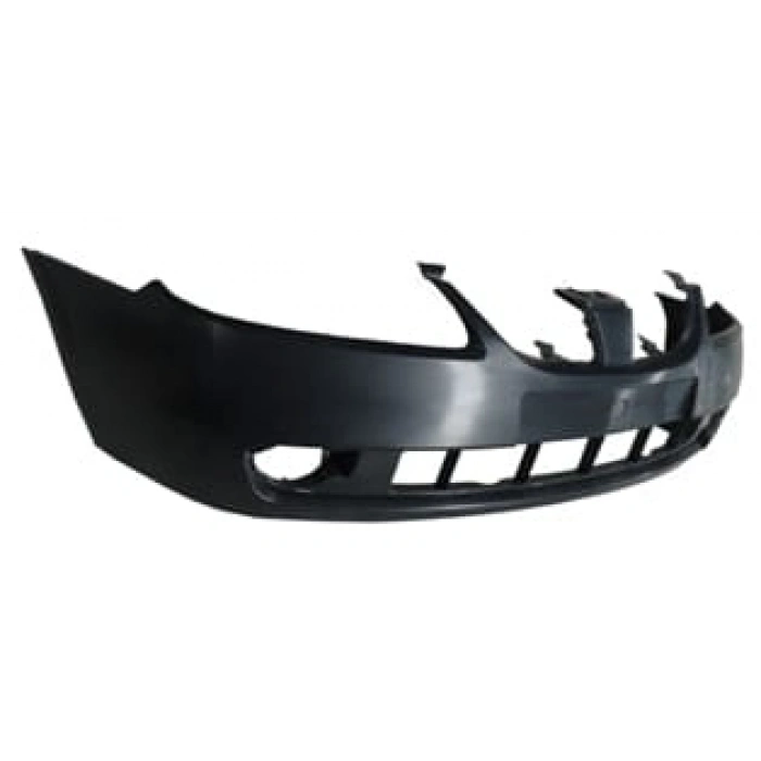 NISSAN ALMERA- N16- SD/HB- 04/06; ÖN TAMPON SİYAH (ASTARLI/SİS DELİKLİ/BANTSIZ TİP) (TYG)