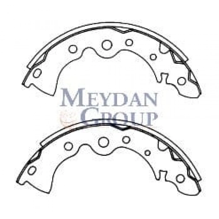 NISSAN BLUEBIRD- U13- 92/99; ARKA FREN PABUCU (101,6X35) (DAIWA)