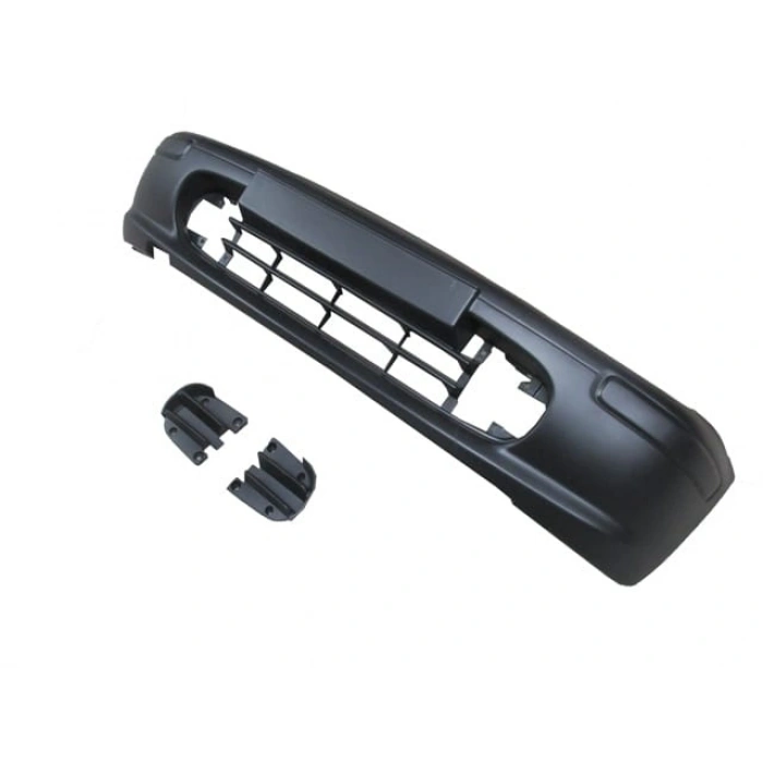 NISSAN MICRA- K11- 98/00; ÖN TAMPON SİYAH(SİS DELİĞİ İÇ KISIMDA)(BANDI KÖŞESİNDE)KENDİNDEN BANTLI(TW