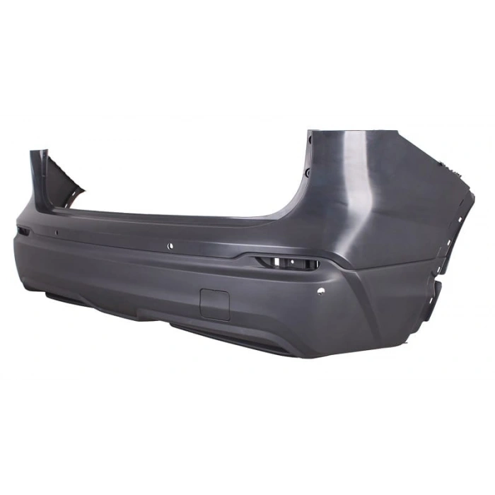 NISSAN QASHQAI- J11- 17/21; ARKA TAMPON SİYAH (SENSÖR DELİKLİ)(VISIA/TEKNA/SKYPACK)(TYG)