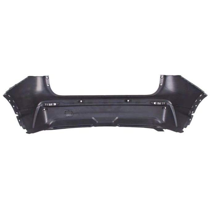 NISSAN QASHQAI- J11- 17/21; ARKA TAMPON SİYAH (SENSÖR DELİKLİ)(VISIA/TEKNA/SKYPACK)(TYG)