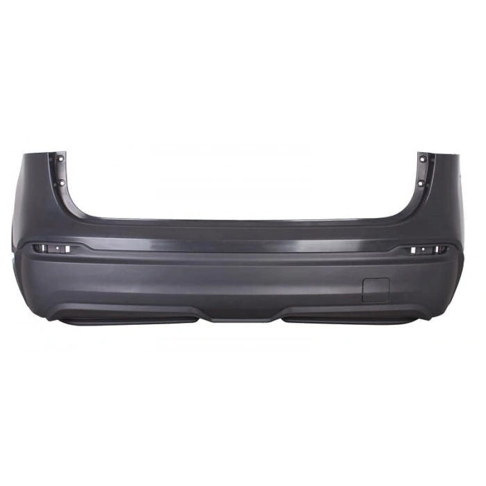 NISSAN QASHQAI- J11- 17/21; ARKA TAMPON SİYAH (SENSÖR DELİKSİZ)(VISIA/TEKNA/SKYPACK)(TYG)