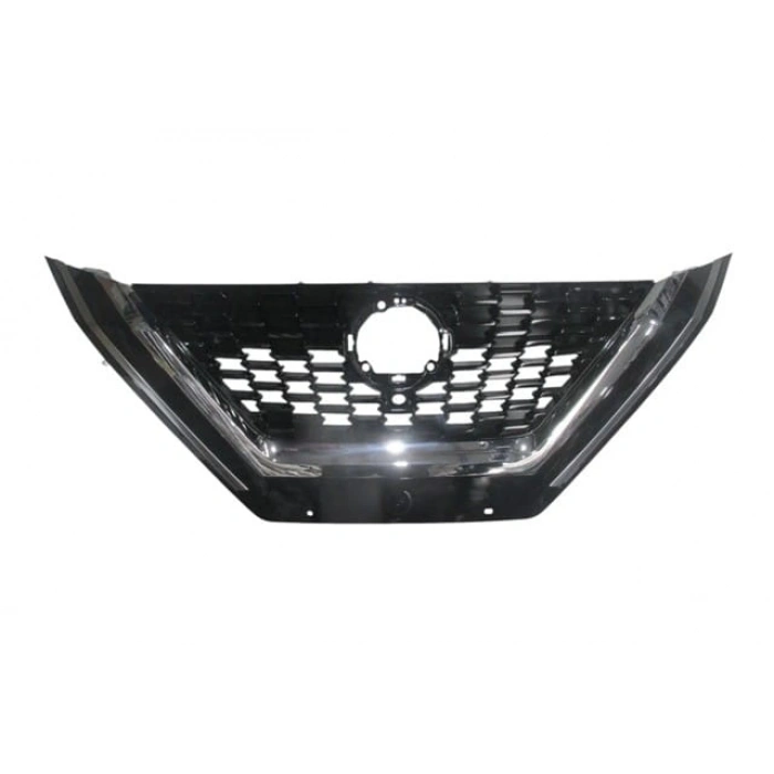 NISSAN QASHQAI- J12- 22/24; ÖN PANJUR SİYAH NİKELAJ ÇITALI KAMERA DELİKLİ (TYG)