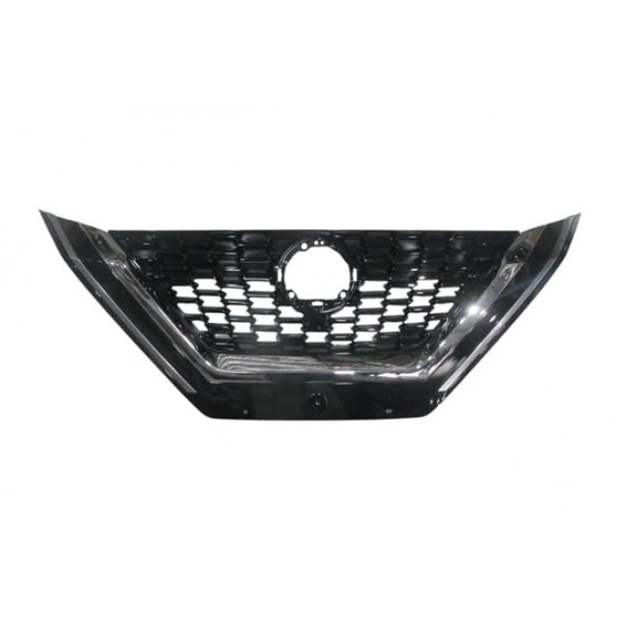 NISSAN QASHQAI- J12- 22/24; ÖN PANJUR SİYAH NİKELAJ ÇITALI KAMERA DELİKSİZ (TYG)