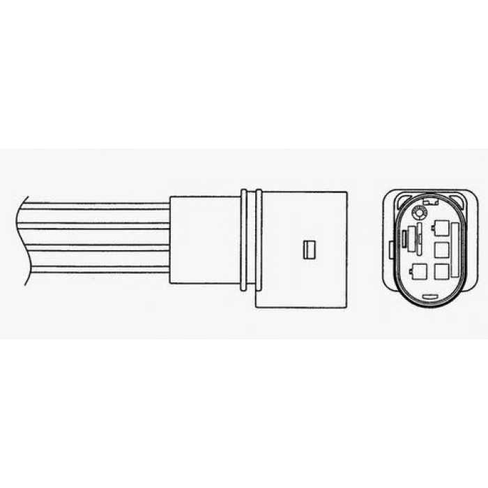 OKSİJEN SENSÖRÜ OZA659-EE16 POLO CLASSIC 1.4 9501 POLO 1.0 1.4 1.6 9901 1670MM