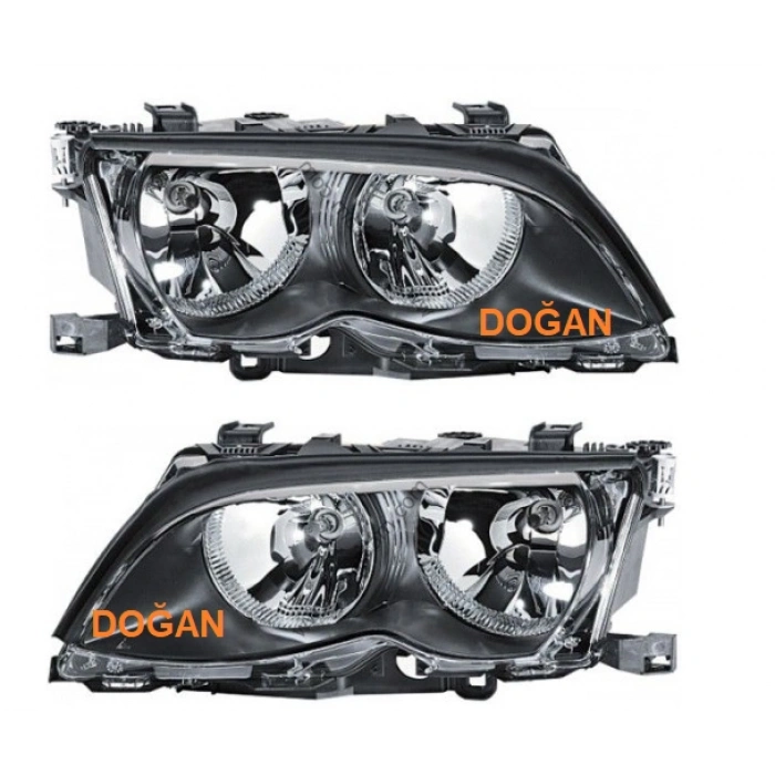 ÖN FAR SAĞ ( KROM ZEMİN ) E46 1998-