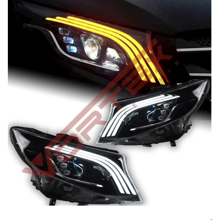 ÖN FAR SETİ (MAYBACH GÖRÜNÜM) VİTO W447 2014-