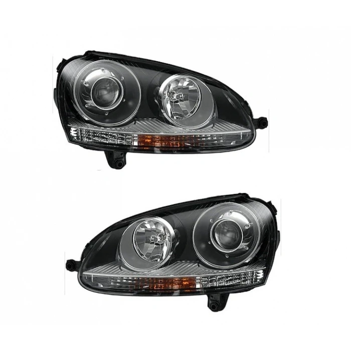 ÖN FAR (SİYAH MERCEKLİ SET) GOLF/JETTA GTI 2006-