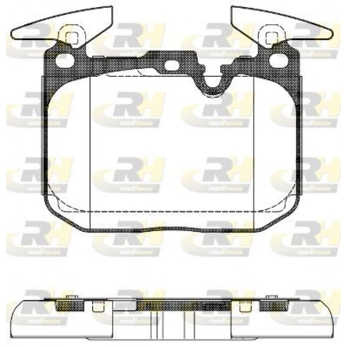 ÖN FREN BALATASI (CARBON FORMÜL) BMW (M TECNIC) F20-F21-F22-F23-F30-F31-F34-4F32-F33-F36 ( M )
