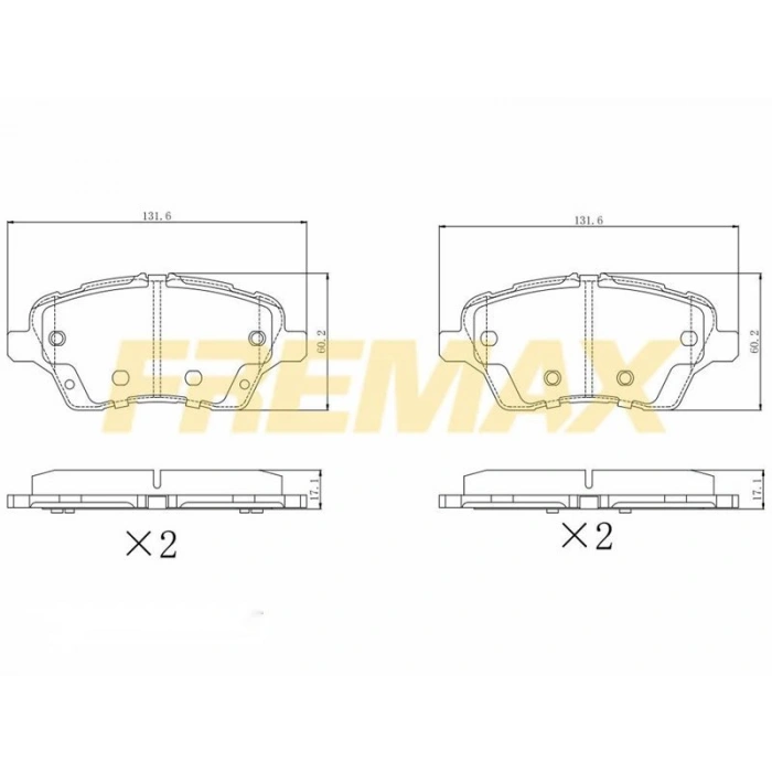 ÖN FREN BALATASI (CARBON FORMÜL) MERCEDES W205-213-238 2014