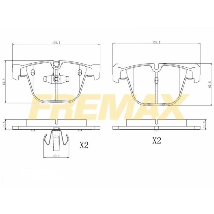 ÖN FREN BALATASI (CARBON FORMÜL) RENAULT (FİŞLİ) MASTER-III/MOVANO B/NISSAN NV400 2009