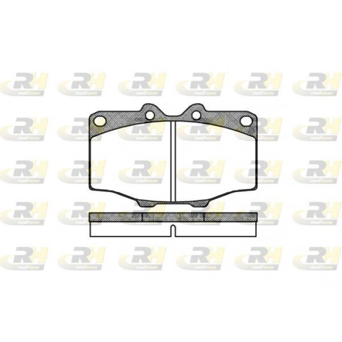 ÖN FREN BALATASI (CARBON FORMÜL) TOYOTA AVENSIS-VERSO 2009