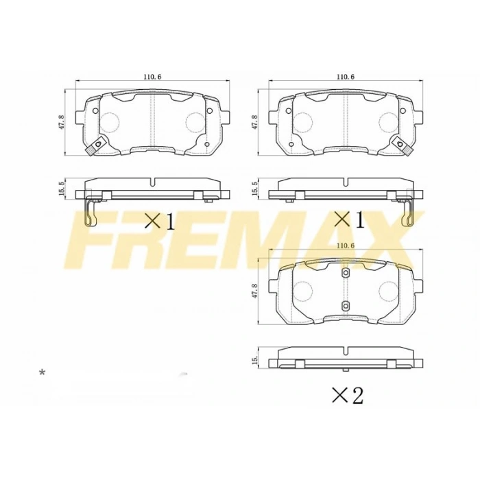 ÖN FREN BALATASI (CARBON FORMÜL) VW AUDI A4-A5 2008