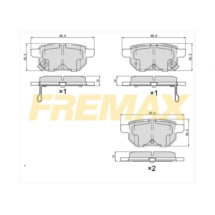 ÖN FREN BALATASI (CARBON FORMÜL) VW AUDI (FİŞLİ) A4-A5-A6-A7-Q5 2008