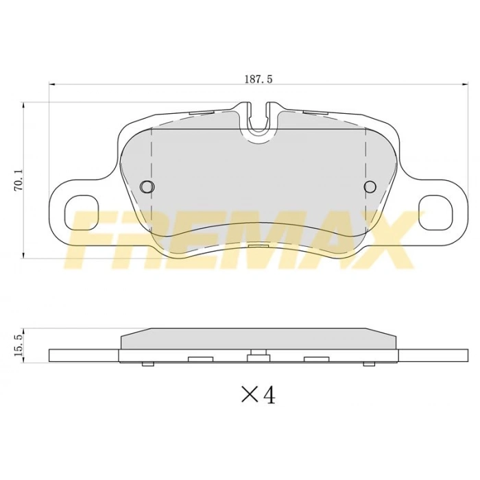ÖN FREN BALATASI (CARBON FORMÜL) VW GOLF7 (FİŞLİ) -A3-LEON-OCTAVIA 2013 KULAKLI (FİŞLİ) POLO-IBIZA -T-CROSS -SCALA 2018