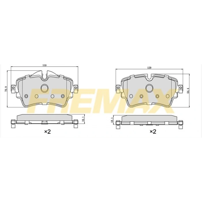 ÖN FREN BALATASI(CORBON FORMÜL) BMW G20-G30-G11-G12-G05-G06 M PERFORMANCE TİP