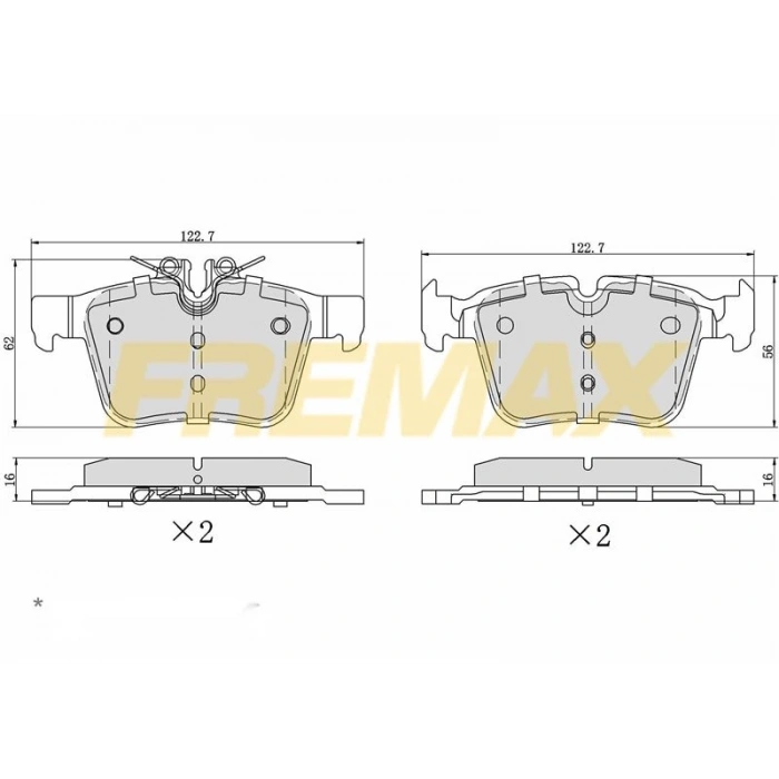 ÖN FREN BALATASI(CORBON FORMÜL) MERCEDES VİTO W447 2014