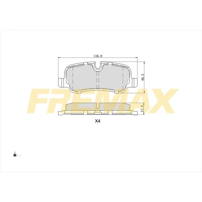 ÖN FREN BALATASI (CORBON FORMÜL) MERCEDES W204-212-207 2007-2014