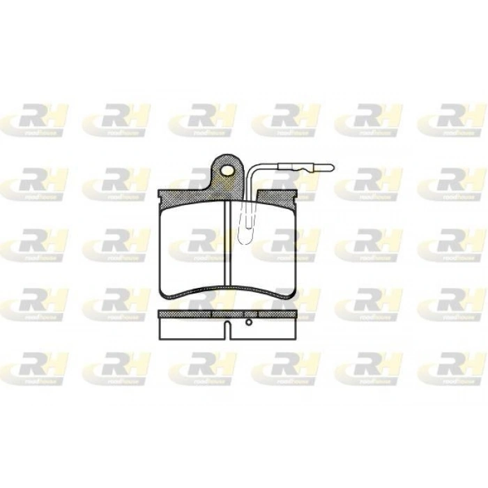 ÖN FREN BALATASI (CORBON FORMÜL) VW AMAROK-TRANSIT V347 (ÇİFT FİŞLİ) 2006-2014