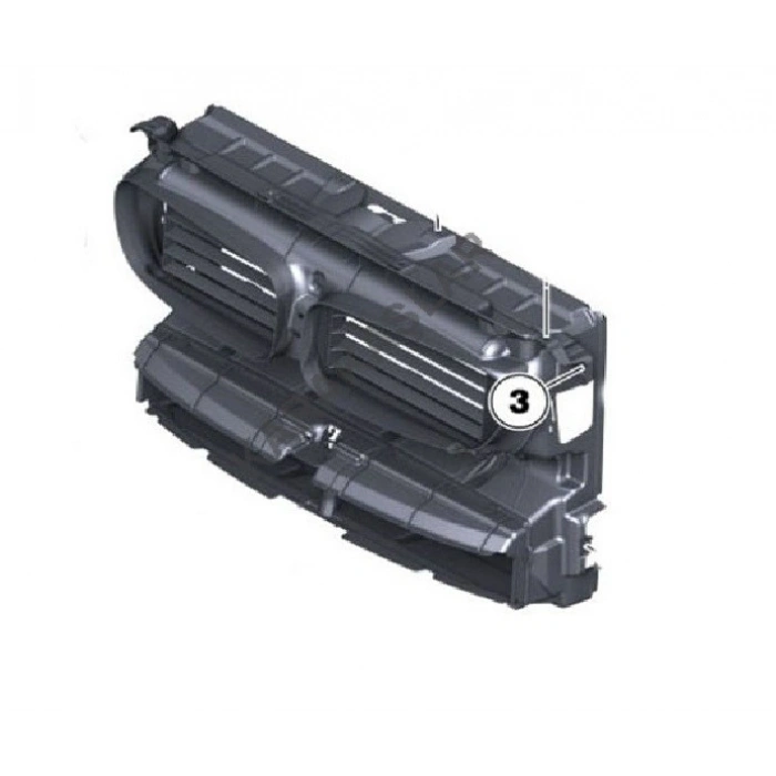 ÖN GÖZLÜK FAN PANELİ (MOTORSUZ) F10 2010-