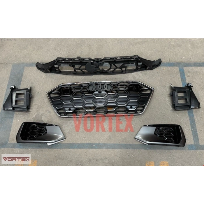 ÖN PANJUR+TAMPON IZGARA SET (KROM) A7 2023-