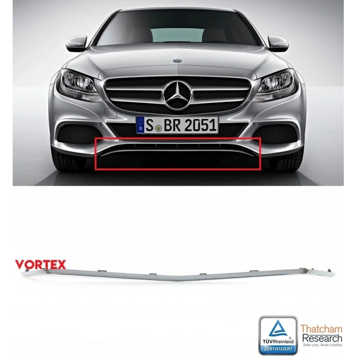 ÖN TAMPON ALT NİKELAJI (COMFORT) W205 2014-