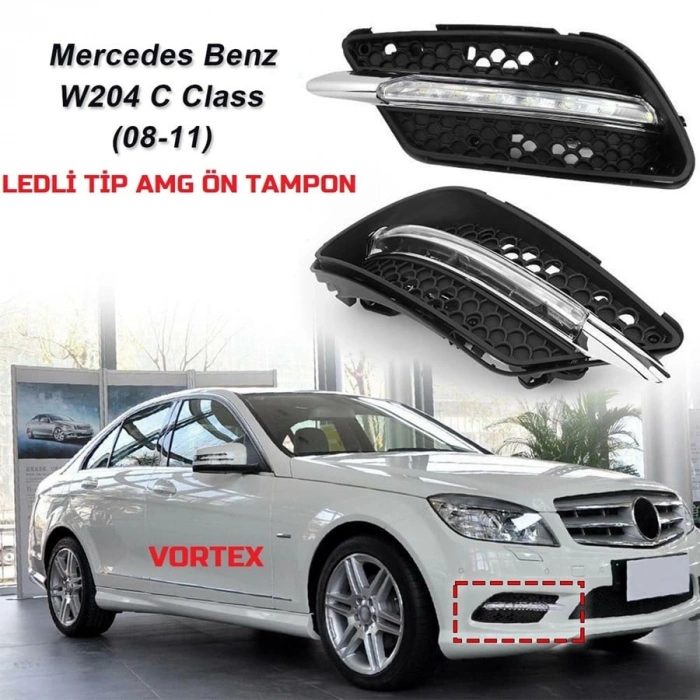 ÖN TAMPON ( AMG - LEDLİ TİP ) W204 2007-