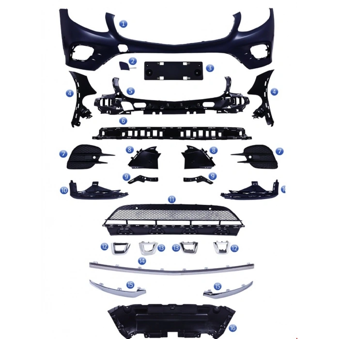 ÖN TAMPON AMG SET GLC W253 2016-