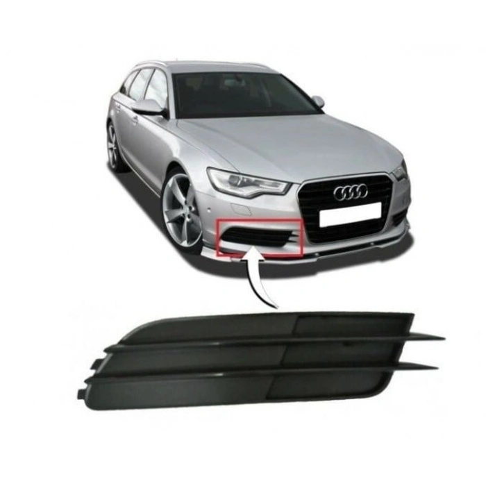 ÖN TAMPON IZGARA SİSSİZ SAĞ A6 2013-