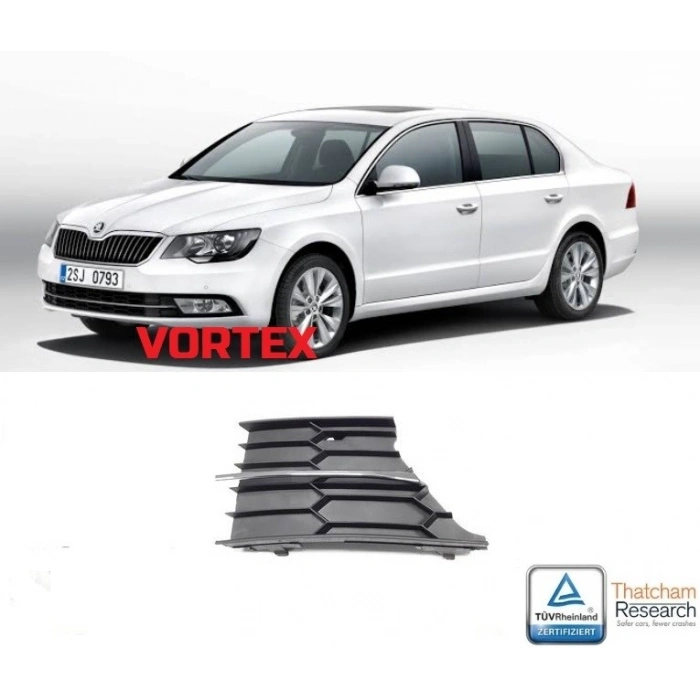 ÖN TAMPON IZGARA SOL ( KROMLU ) SUPERB 2013-