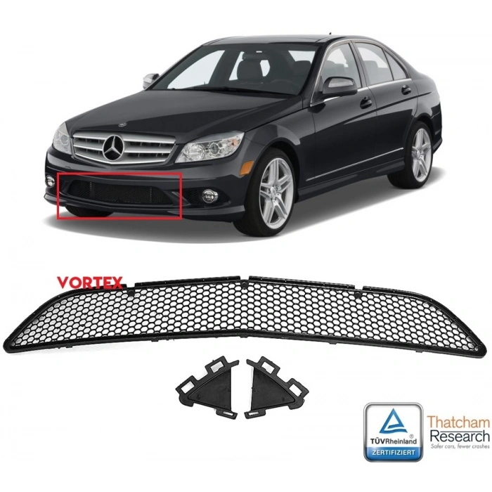 ÖN TAMPON ORTA IZGARA ( AMG ) W204 2007-