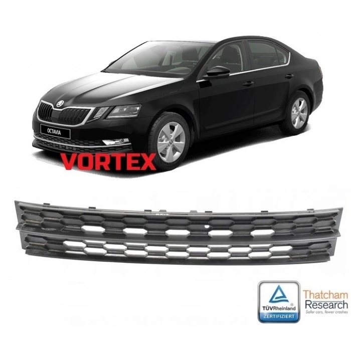 ÖN TAMPON ORTA IZGARA OCTAVİA 2017-
