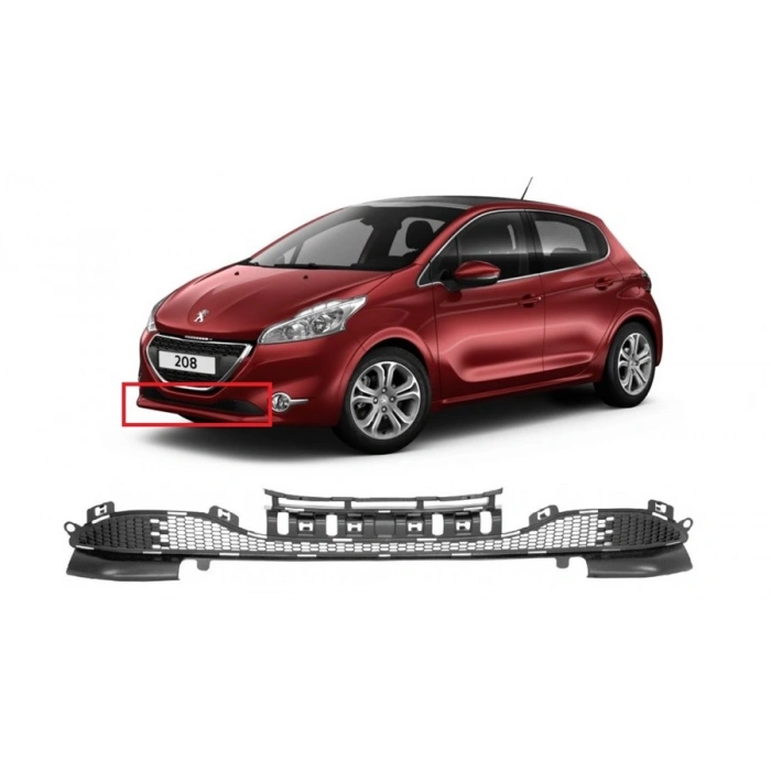 ÖN TAMPON ORTA IZGARA PG 208 2012-