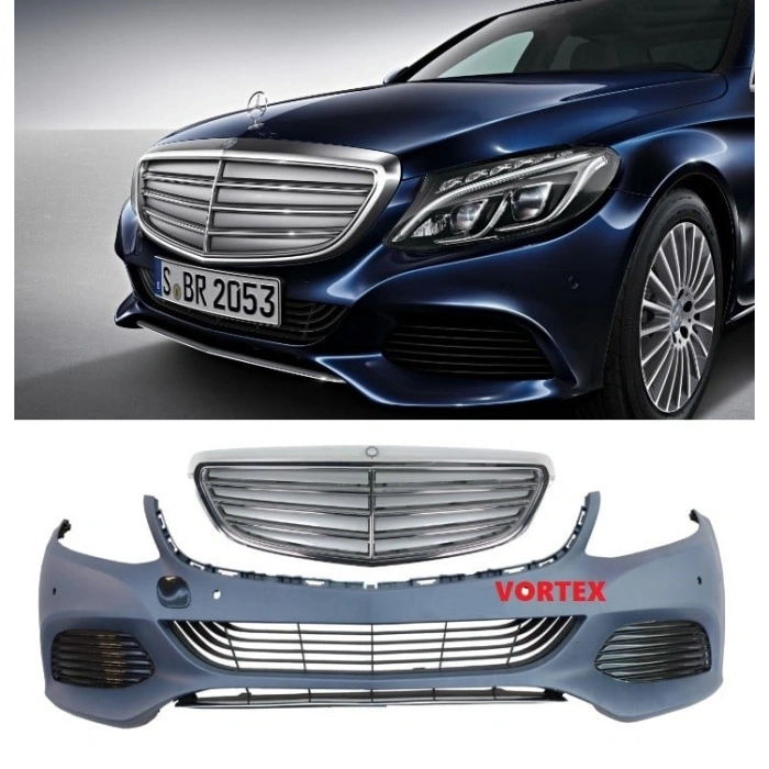 ÖN TAMPON SET ( PANJURSUZ ) EXCLUSIVE W205 2014-