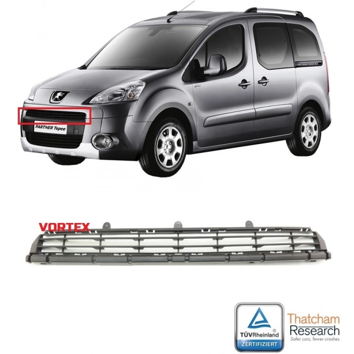 ÖN TAMPON ÜST IZGARA PARTNER 2008-