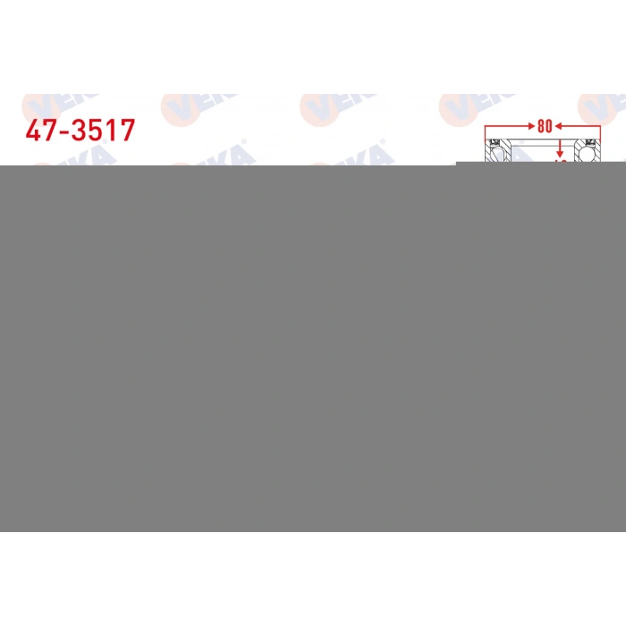 ON TEKERLEK RULMANI SOL-SAG 49X84X48 MASTER II 98-10/ MOVANO A 01-10/ TRANSIT T15 94-00/ DUCATO 02-06/ DAILY III 99-06/ LT35 96-06/ SPRINTER 96-06
