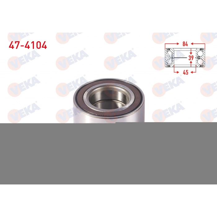 ON TEKERLEK RULMANI SOL-SAG ABS OKUYUCULU 45X84X39 SUZUKI VITARA 1.4i - 1.6i 2015- / SX4 1.6 2006-2013