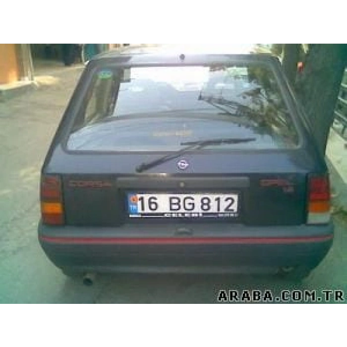 OPEL CORSA- A- 86/92; ARAÇ BİLGİLERİ VE RESİMLERİ