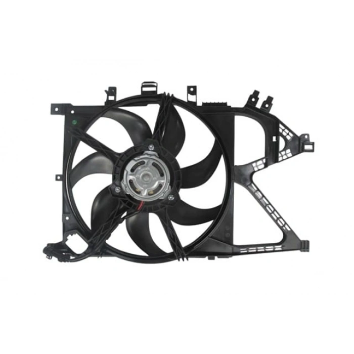 OPEL CORSA- C- 04/06; RADYATÖR FAN DAVLUMBAZI KOMPLE 1.4 (7 KANAT) (MOTORLU) (ORİS)